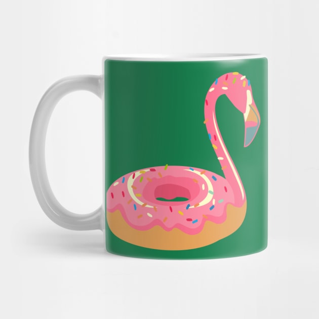 flamingo donut by Mako Design 